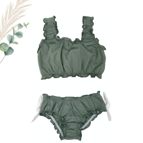 Maillot deux pièces pour fille