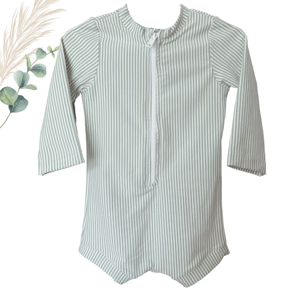 Baby Long Sleeve Sandy Swim Suit