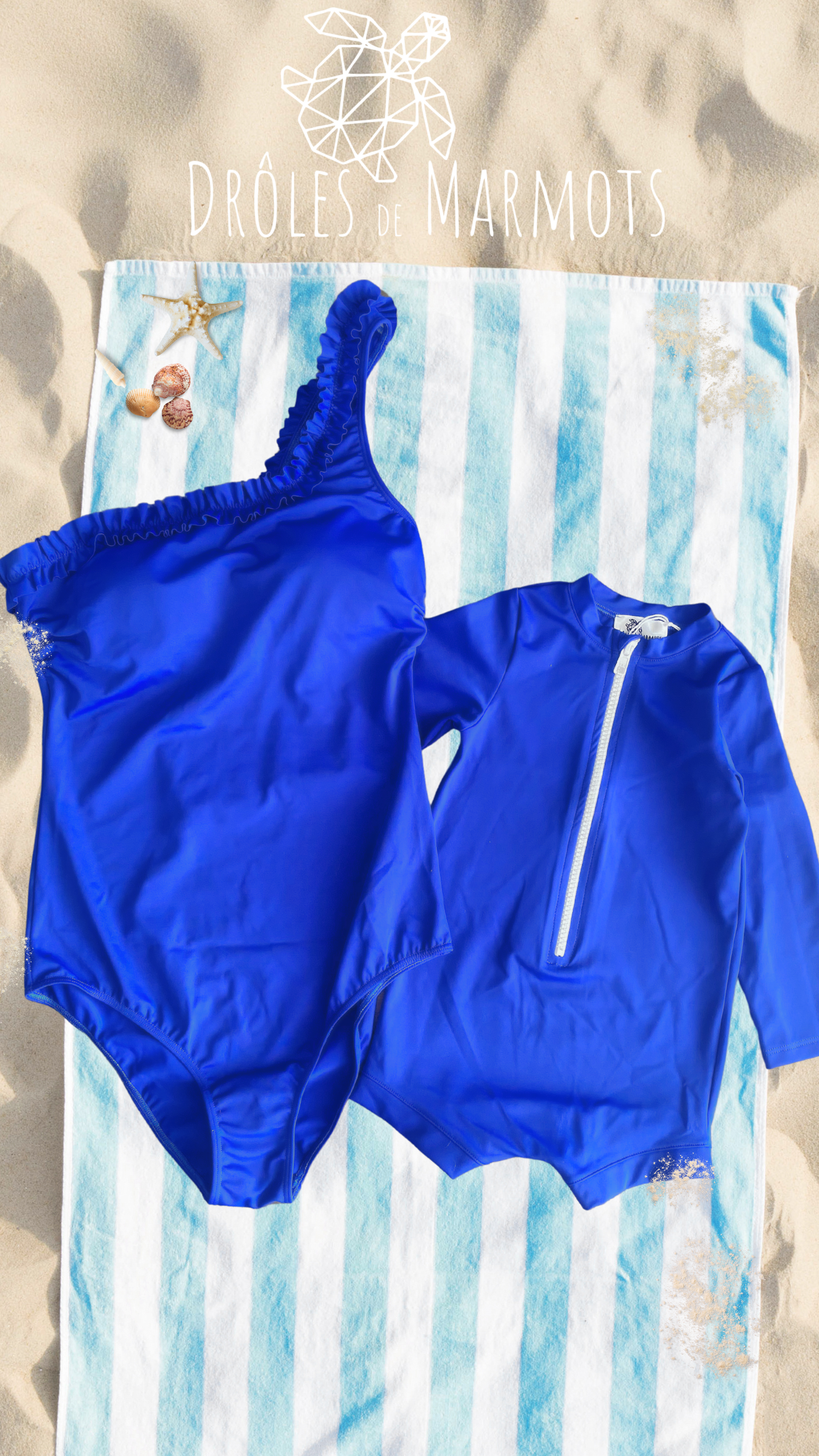 👩👶 Anti-UV Swimsuit Pack for Mom & Baby