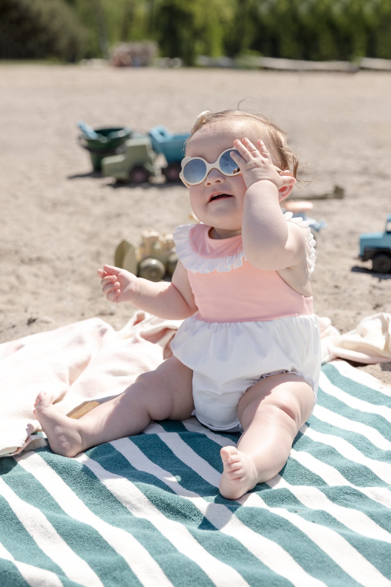 Fancy baby swimsuit