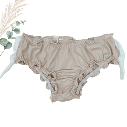 Culotte de bain beige