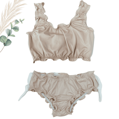 Culotte de bain beige