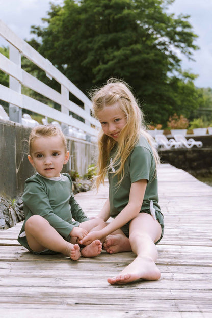 Girls' anti-UV T-shirt