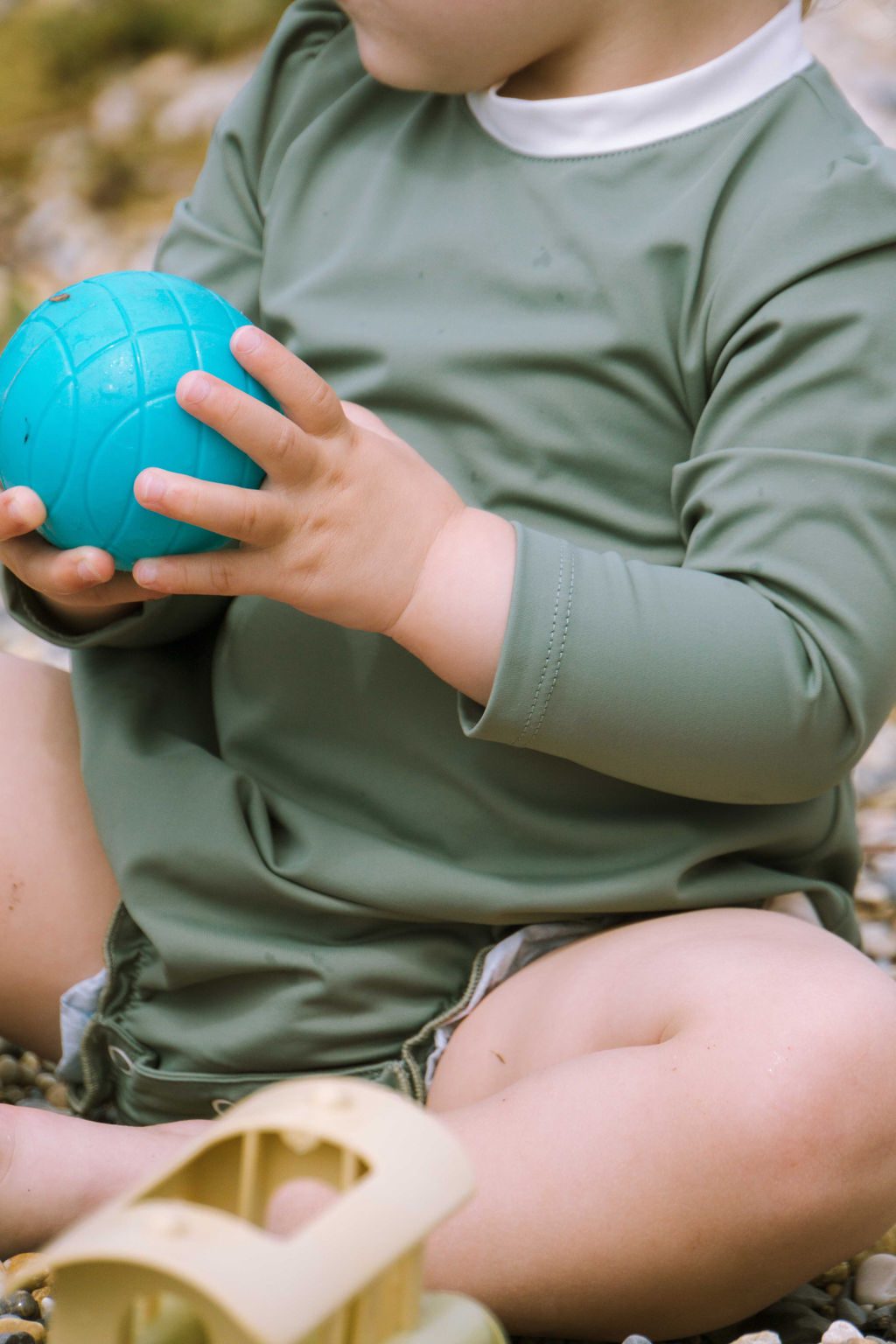 Baby anti-UV swim bodysuit