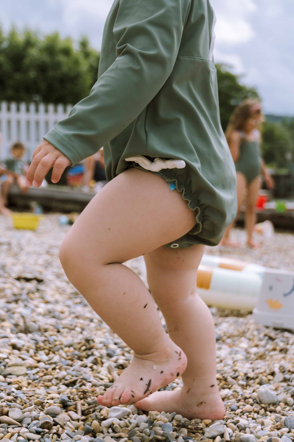 Baby anti-UV swim bodysuit