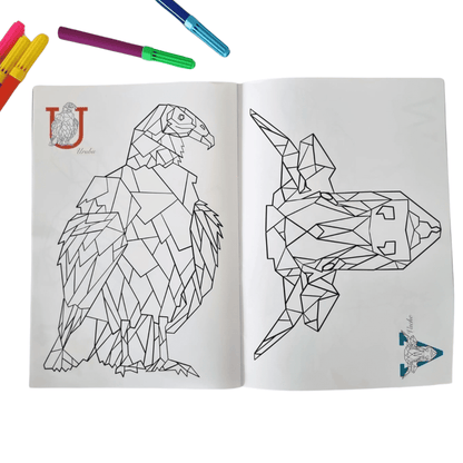 Mon ABCDAIRE des animaux à colorier