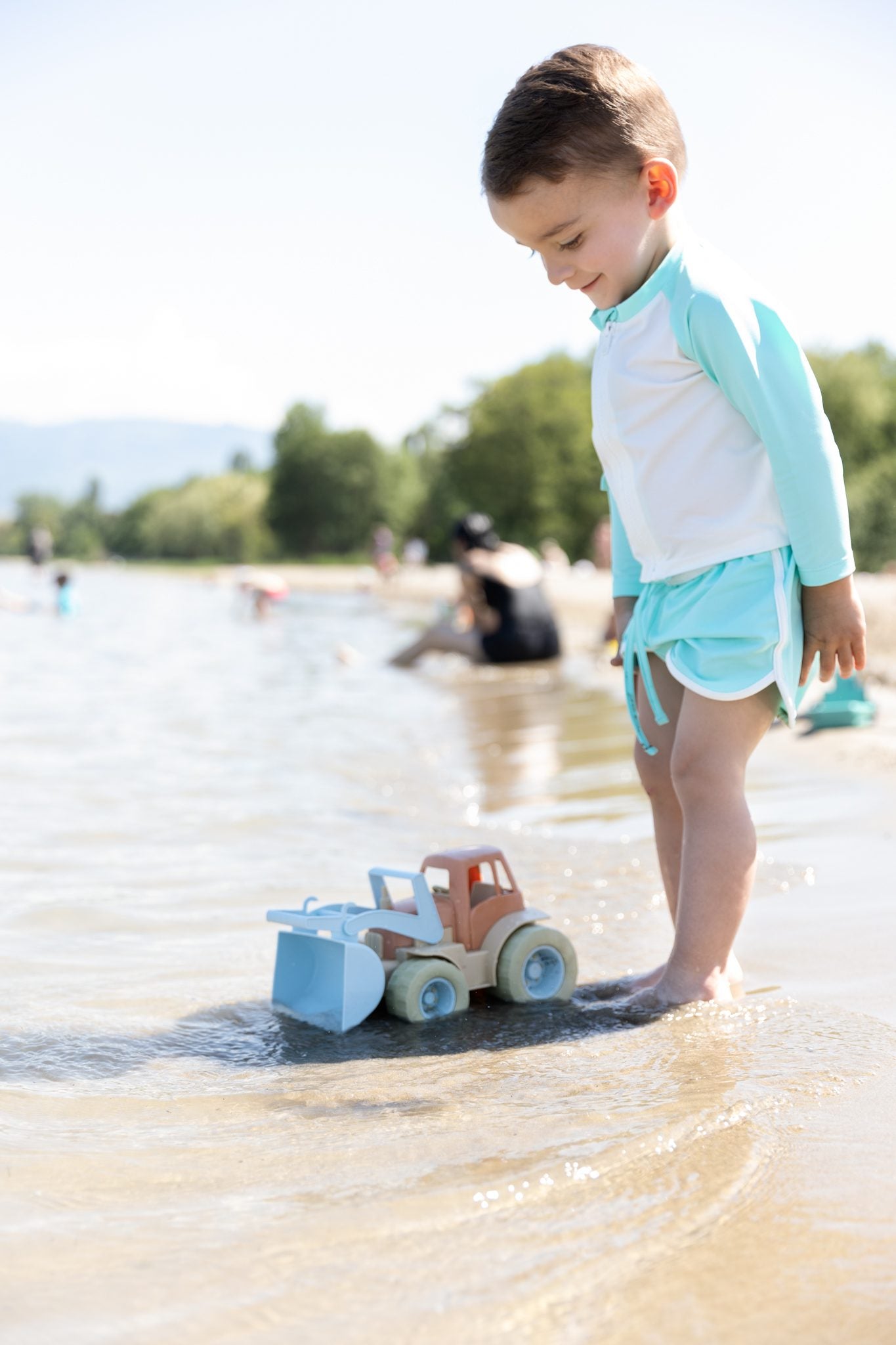 Baby Boy Anti-UV Set with Easy Opening